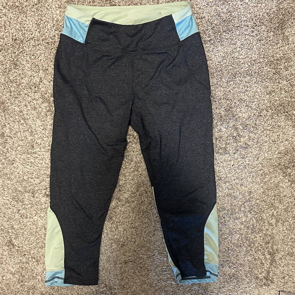 Stylish Women’s  Leggings in Dark Grey, Green and Blue